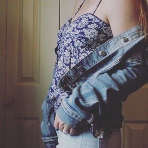 ☆ Floral Baby Doll Top ☆